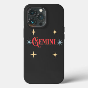 Funda Para iPhone 13 Pro Rótulo Astrológico Gemini