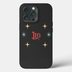 Funda Para iPhone 13 Pro Rótulo Astrológico Leo