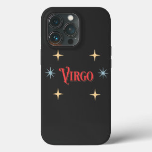Funda Para iPhone 13 Pro Rótulo Astrológico Virgo