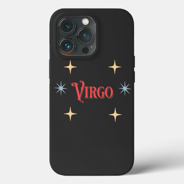 Funda De Case-Mate Para iPhone Rótulo Astrológico Virgo (Reverso )