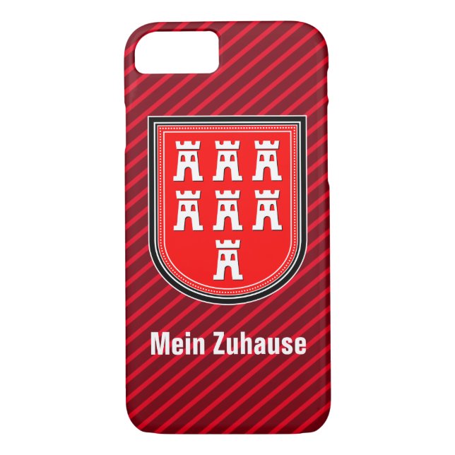Funda De Case-Mate Para iPhone Rótulo de Sajonia (Reverso)