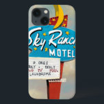 Funda Para iPhone 13 Rótulo de Sky Ranch Motel<br><div class="desc">Artista de Rótulo de Sky Ranch Motel: Naomi McCavitt</div>