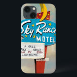 Funda Para iPhone 13 Rótulo de Sky Ranch Motel<br><div class="desc">Artista de Rótulo de Sky Ranch Motel: Naomi McCavitt</div>
