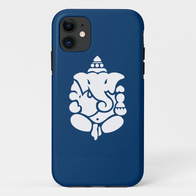 Funda De Case-Mate Para iPhone Rótulo Ganesha (Reverso)