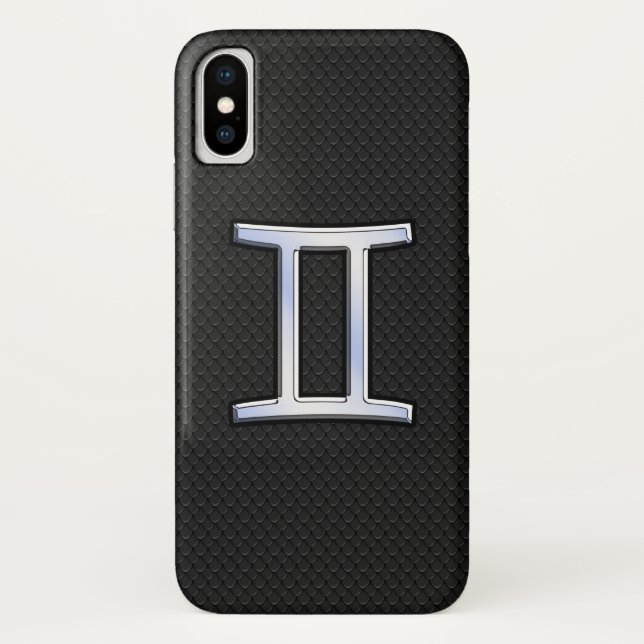 Funda De Case-Mate Para iPhone Rótulo Gemini Zodiac (Reverso)