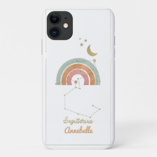Funda Para iPhone 11 Rótulo Sagittarius Zodiac
