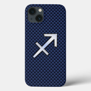 Funda Para iPhone 13 Rótulo Sagittarius Zodiac sobre la impresión de fi