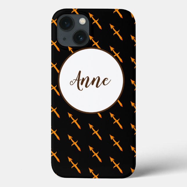 Funda De Case-Mate Para iPhone Rótulo Zodiac Sagitarius (Reverso)