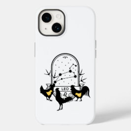 Funda Para iPhone 14 De Case-Mate Rótulo zodiaco y Mascotas coincidentes. Leo - Poll