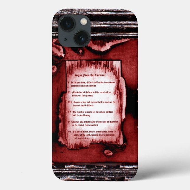 Funda De Case-Mate Para iPhone Rótulos De Los Niños (Reverso)