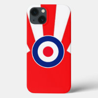 Roundel de destino del MOD sobre la explosión del 