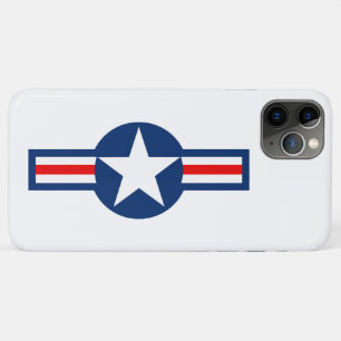 FUNDA PARA iPhone 11 PRO MAX ROUNDEL MILITAR DE LOS EE.UU.