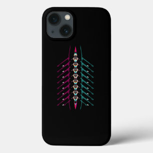 Funda Para iPhone 13 Rowing Bot Rower Rowing Rowing Sport
