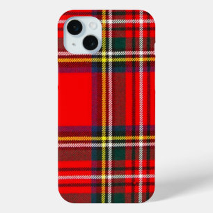 Funda Para iPhone 15 Mini Royal Stewart Clan Tartan Plaid
