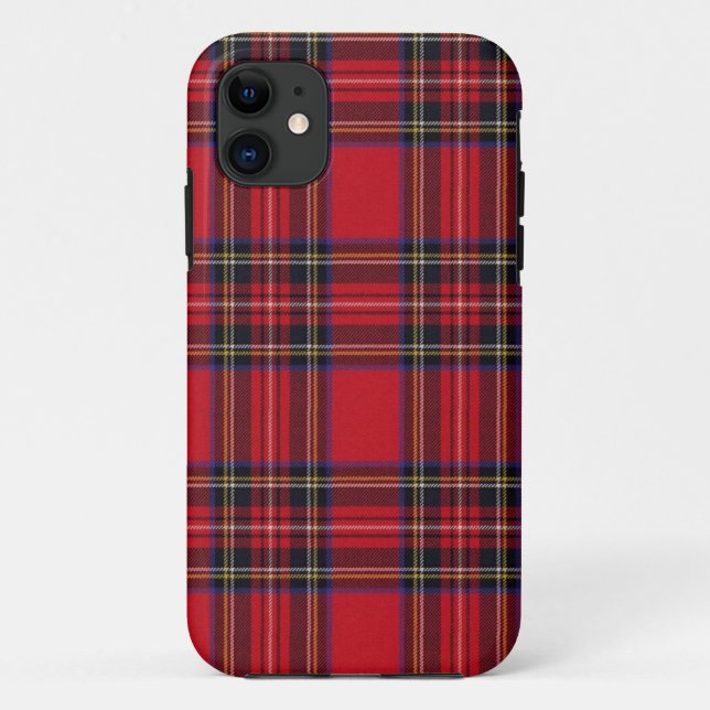 Funda De Case-Mate Para iPhone Royal Stewart Tartán (Reverso)