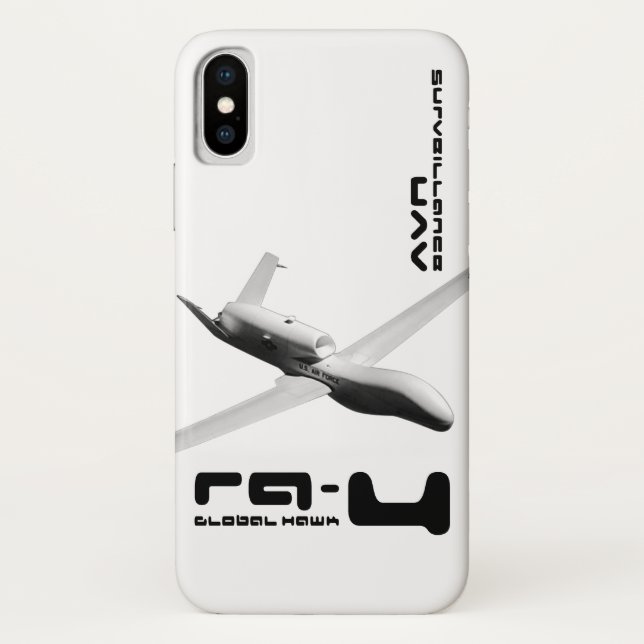Funda De Case-Mate Para iPhone RQ-4 Global Hawk (Reverso)