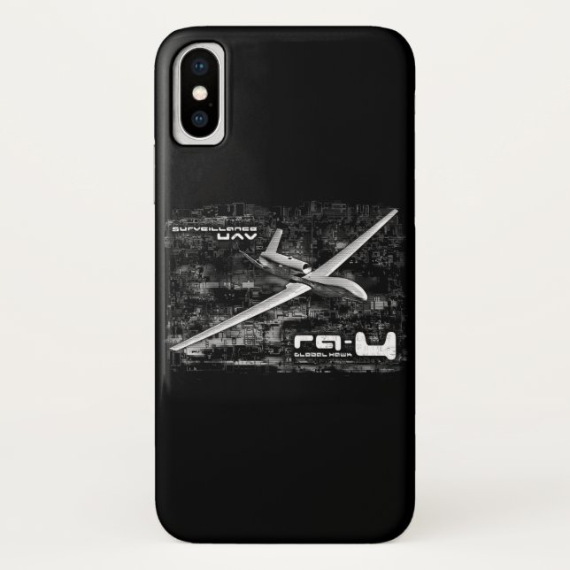Funda De Case-Mate Para iPhone RQ-4 Global Hawk (Reverso)