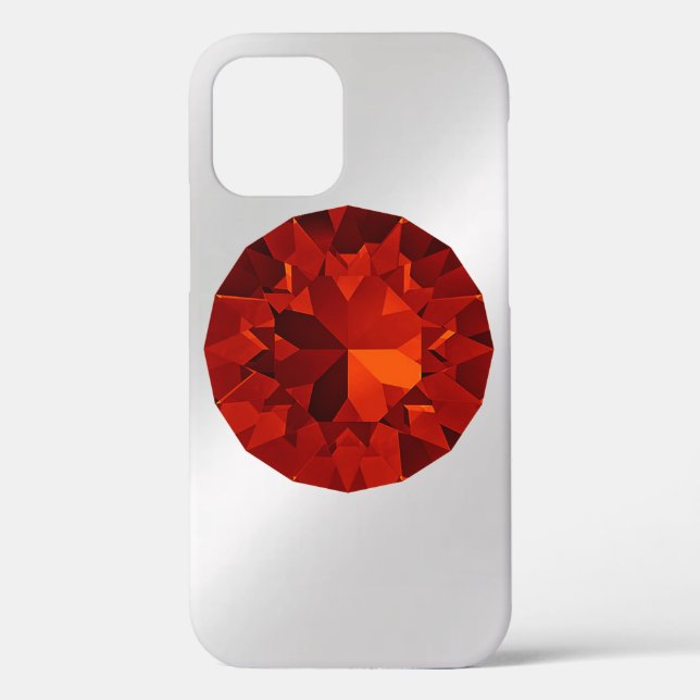 Funda De Case-Mate Para iPhone Rubí (Reverso )