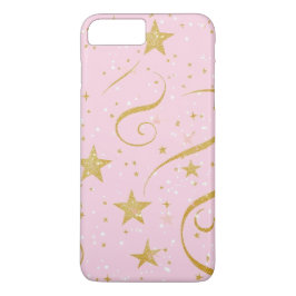 Funda Para iPhone 8 Plus/7 Plus Rubor Celestial - Estuche Starry Rosa Gold Phone