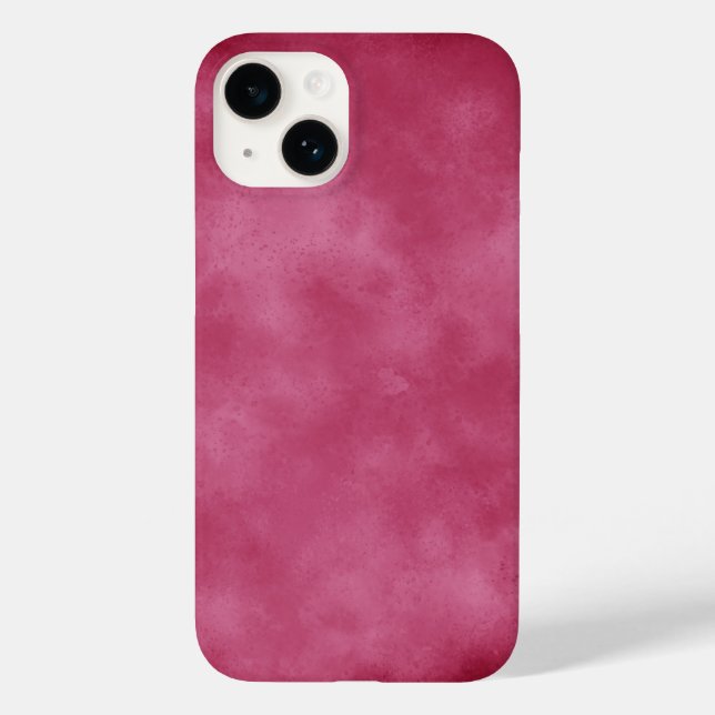 Funda De Case-Mate Para iPhone Rubor de Borgoña (Reverso )