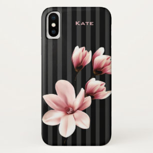 Funda Para iPhone X Rubor Magnolias Personalizadas