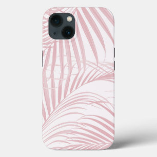 Funda Para iPhone 13 Rubor Pink Caribbean Palm Jungle 1