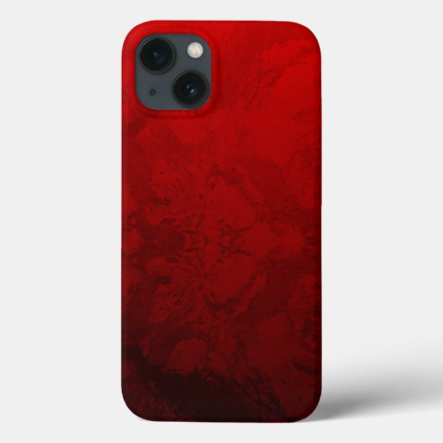 Funda De Case-Mate Para iPhone Ruby Red Design (Reverso)