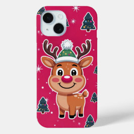 Funda Para iPhone 15 Rudolph El estuche para iPhone y iPad de los renos