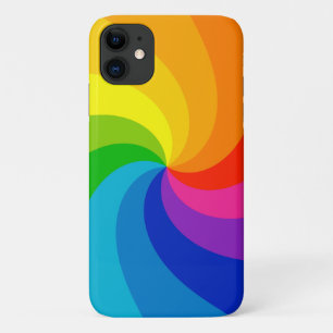 Funda Para iPhone 11 Rueda De Color De Giro Colorida