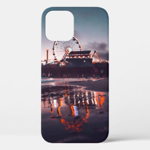 Funda Para iPhone 12 Rueda de la fortuna durante la hora dorada