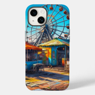 Funda Para iPhone 14 De Case-Mate Rueda de la fortuna vacía del carnaval abandonada