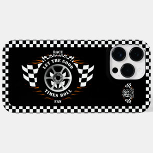 Funda Para iPhone 14 Pro Max De Case-Mate Rueda de las llamas de la Carreras de los coches d