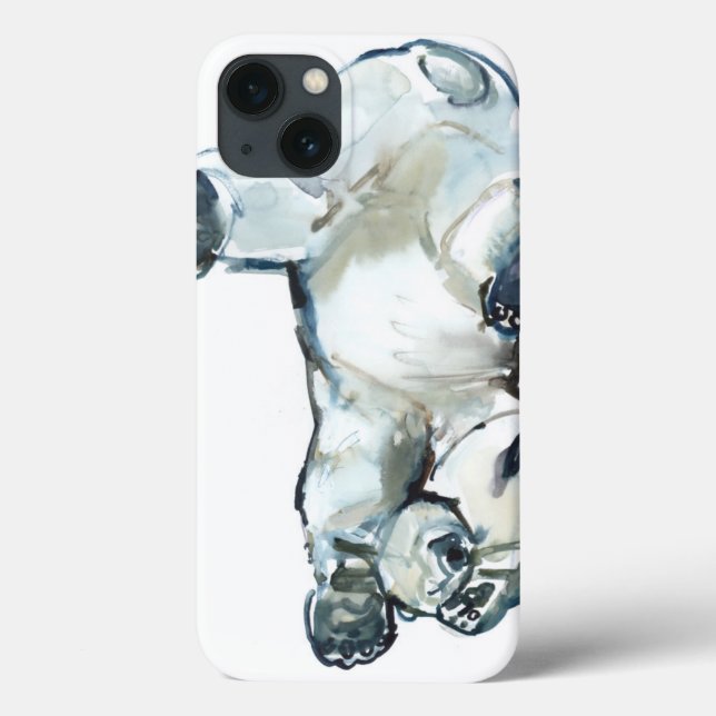 Funda De Case-Mate Para iPhone Rueda de nieve (Reverso)