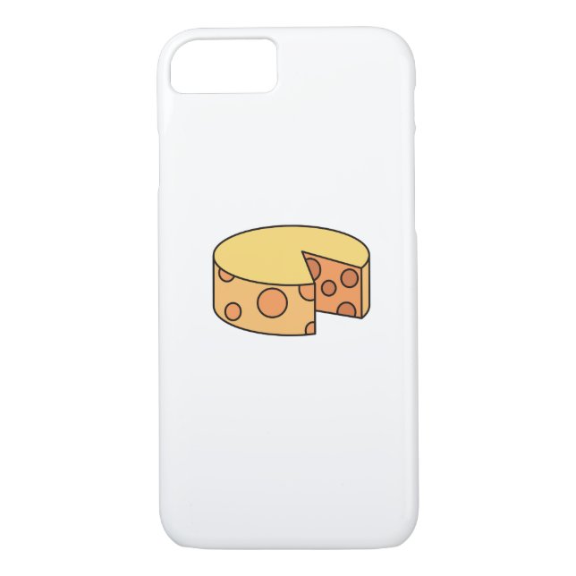 Funda De Case-Mate Para iPhone rueda de queso (Reverso)