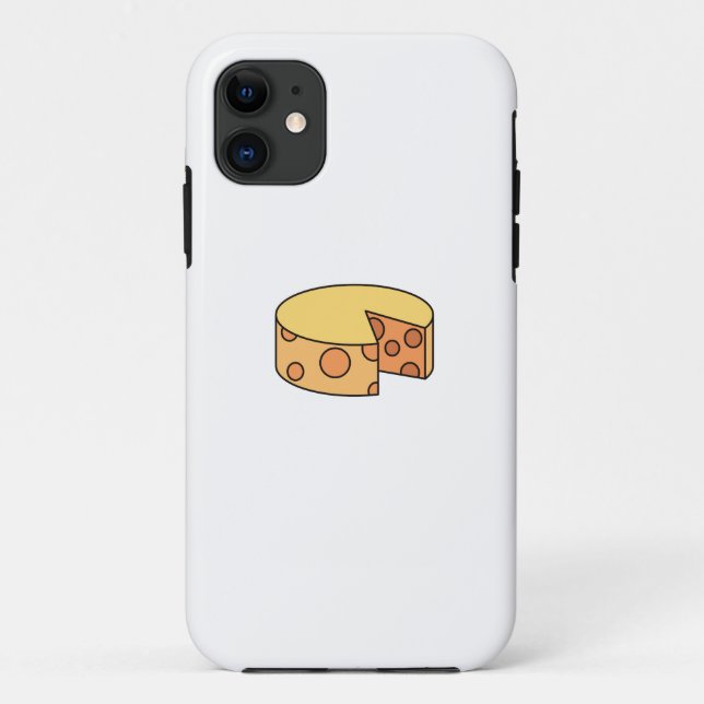 Funda De Case-Mate Para iPhone rueda de queso (Reverso)