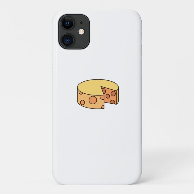 Funda De Case-Mate Para iPhone rueda de queso (Reverso)