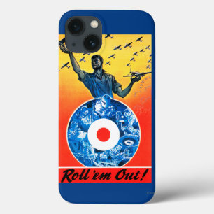 Funda Para iPhone 13 Ruédelos hacia fuera fuerza aérea canadiense real