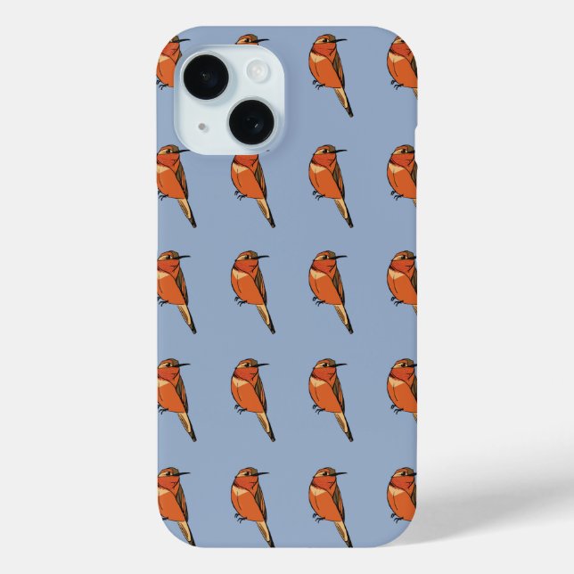 Funda De Case-Mate Para iPhone Rufous Hummingbird (Reverso )