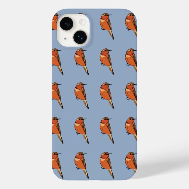 Funda De Case-Mate Para iPhone Rufous Hummingbird (Reverso )