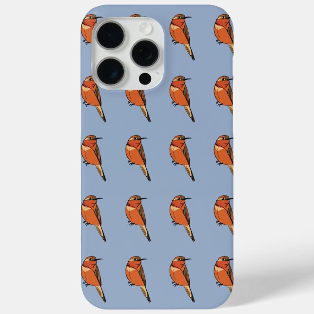Funda De Case-Mate Para iPhone Rufous Hummingbird (Reverso )