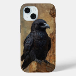 Funda Para iPhone 15 Ruinas de Raven y Catedral