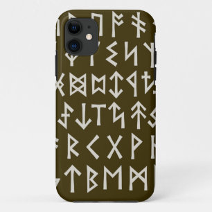 Funda Para iPhone 11 Runas del Futhark Antiguo