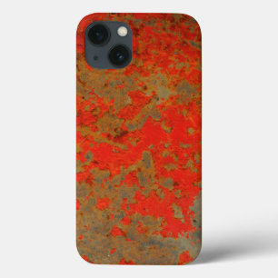 iPhone 13 Rust Pulse – Funda para teléfono con textura abstr