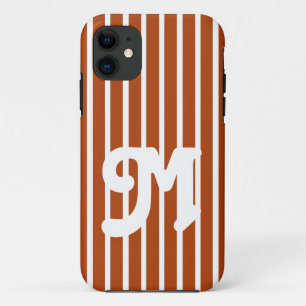 Funda Para iPhone 11 Rust Red Safari Stripe