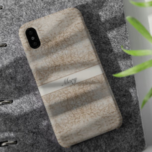 Funda Para iPhone 11 Pro Rustic Luxe Textura de lana de oveja psicodélica