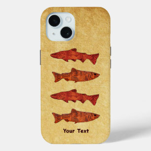 Funda Para iPhone 15 Rustic Trout