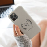 Funda Para iPhone 14 Pro Max De Case-Mate Rústico Guión Laurel Monograma Nombre Funda-Mate i<br><div class="desc">Estuche de teléfono Rustic Laurel Script Monograma Nombre. Haga clic en el botón de edición para personalizar de este diseño.</div>