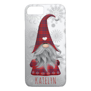 Funda Para iPhone 8/7 Rústico suave y nevado nevado Feliz Navidad