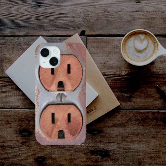 Funda De Case-Mate Para iPhone Rusty Electrical Outlet (Subido por el creador)