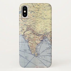 Funda Para iPhone X Rutas comerciales comerciales el Asia del Sur